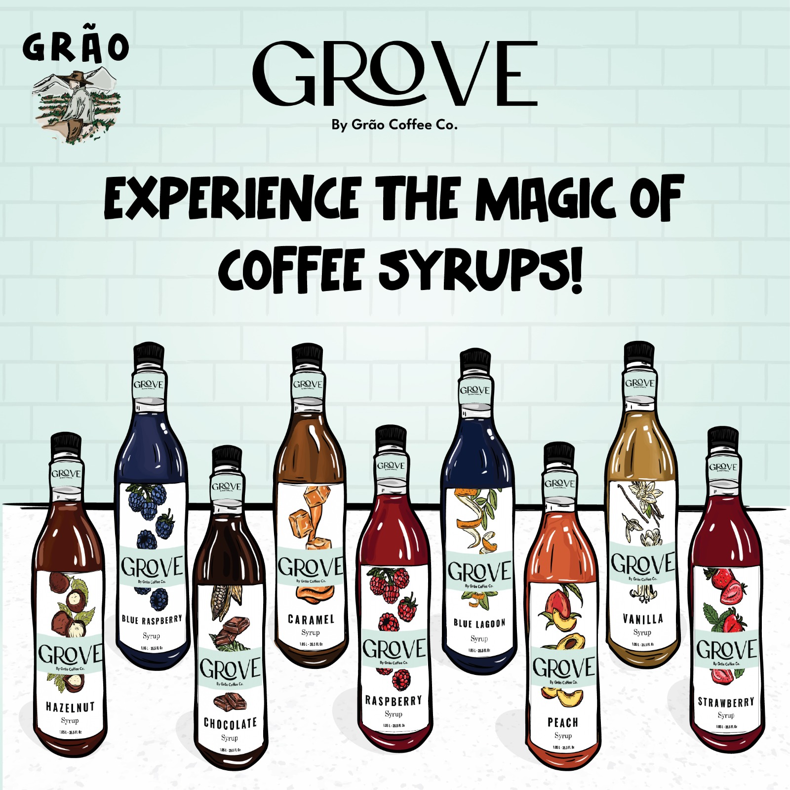Elevate Coffee Experiences with Grao Coffee Company's New Syrups and Flavors